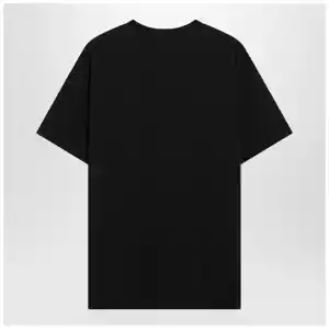 Givenchy Black cotton T-shirt with logo patch