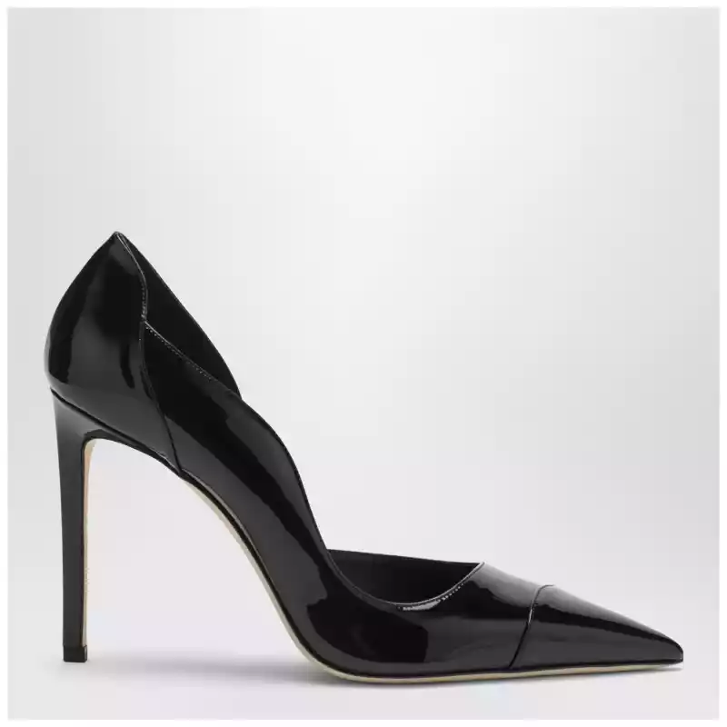 Jimmy Choo Brigitte 100 pumps in black patent leather
