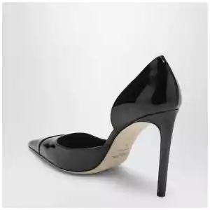Jimmy Choo Brigitte 100 pumps in black patent leather