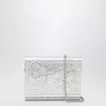 Jimmy Choo Champagne-coloured Candy clutch