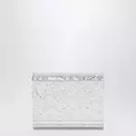 Jimmy Choo Champagne-coloured Candy clutch