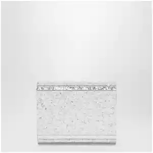 Jimmy Choo Champagne-coloured Candy clutch