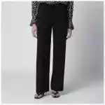 PT Torino Black wool trousers
