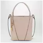 Small Chloé Spin tote bag in Cement Pink