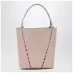 Small Chloé Spin tote bag in Cement Pink