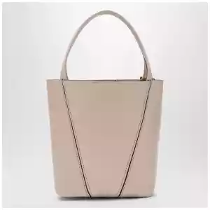 Small Chloé Spin tote bag in Cement Pink