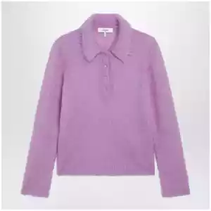 Chloé Lavender alpaca-blend cardigan