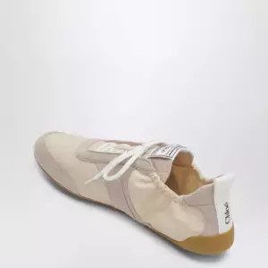 Chloé Kick Sneakers in Blushy Beige