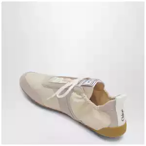 Chloé Kick Sneakers in Blushy Beige