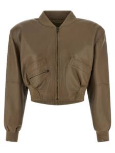 Chloé Cropped Bomber Jacket