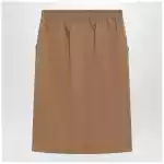 Chloé Beige midi pencil skirt