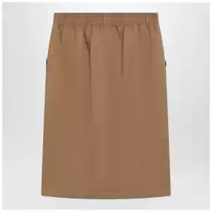 Chloé Beige midi pencil skirt