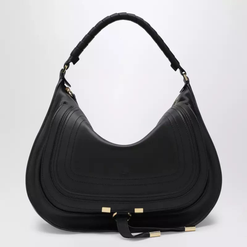 Chloé Black leather Marcie shoulder bag