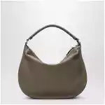 Chloé Taupe Marcie shoulder bag in leather