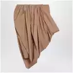 Chloé Reef Shell cotton wrap skirt
