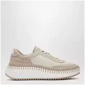 Chloé Nama Sneakers in Blushy Grey