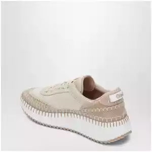 Chloé Nama Sneakers in Blushy Grey