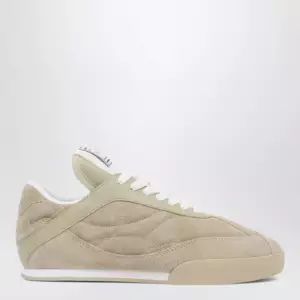 Chloé Kick Pale Khaki suede Sneakers