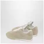 Chloé Kick Pale Khaki suede Sneakers