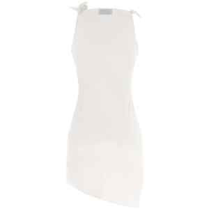 Coperni Asymmetric Flower Dress