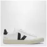 VEJA Campo Sneakers in white and black leather
