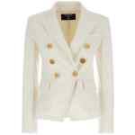 Balmain Double-breasted Denim Blazer