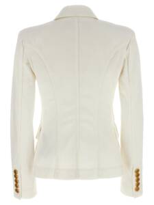 Balmain Double-breasted Denim Blazer