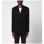 Lardini Black double-breasted jacket