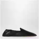 The Row Casa Slipper in lamb nappa leather black