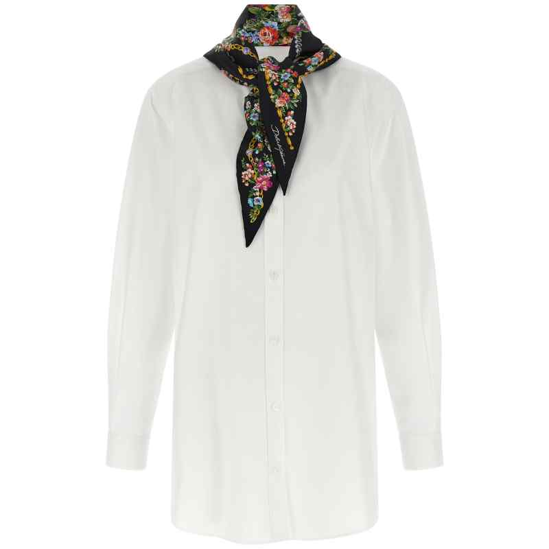F5U17TGDDOXW0800_01_M_2026-03-09T09-46-08.285Z Dolce & Gabbana Shirt With Scarf