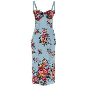 Dolce & Gabbana Mazzo Di Fiori Print Dress