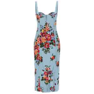 Dolce & Gabbana Mazzo Di Fiori Print Dress