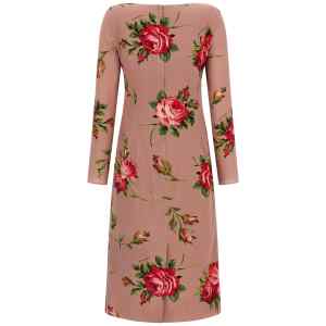 Dolce & Gabbana Bouquet Rose Dress