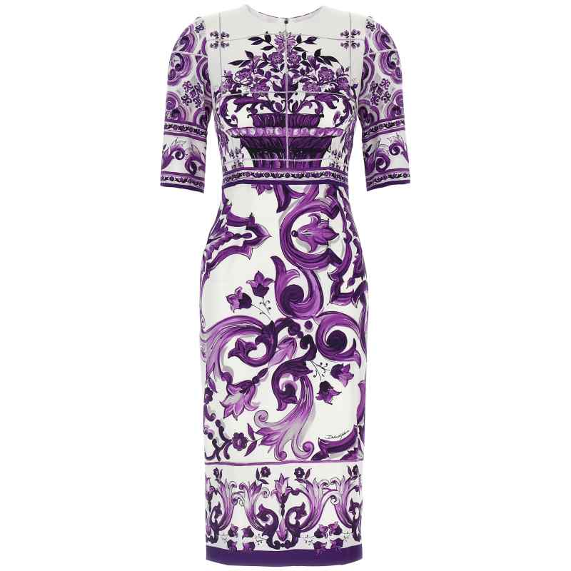 F6EAJTHPAELIP3TN_01_M_2025-06-13T08-03-30.641Z Dolce & Gabbana Maiolica Print Dress