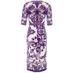 Dolce & Gabbana Maiolica Print Dress