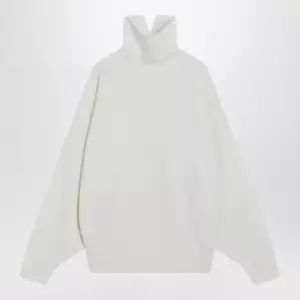 Fear of God White turtleneck sweater in wool