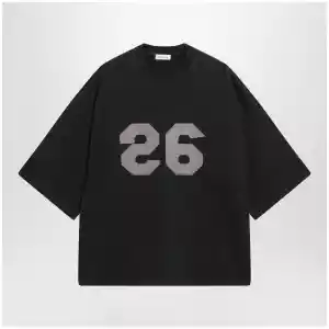 Fear of God T-shirt 26 in heavy cotton jersey in black