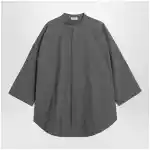 Fear of God Relaxed Mandarin shirt in wool blend