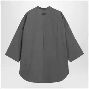 Fear of God Relaxed Mandarin shirt in wool blend
