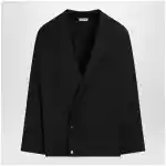 Fear of God Black wool jacket with shawl collar