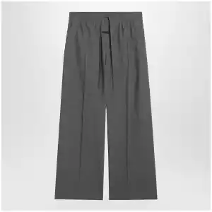 Fear of God Grey wide-leg trousers in wool blend
