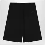 Fear of God Black baggy wool Bermuda shorts
