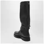 Durazzi Milano Dark green high combat boots