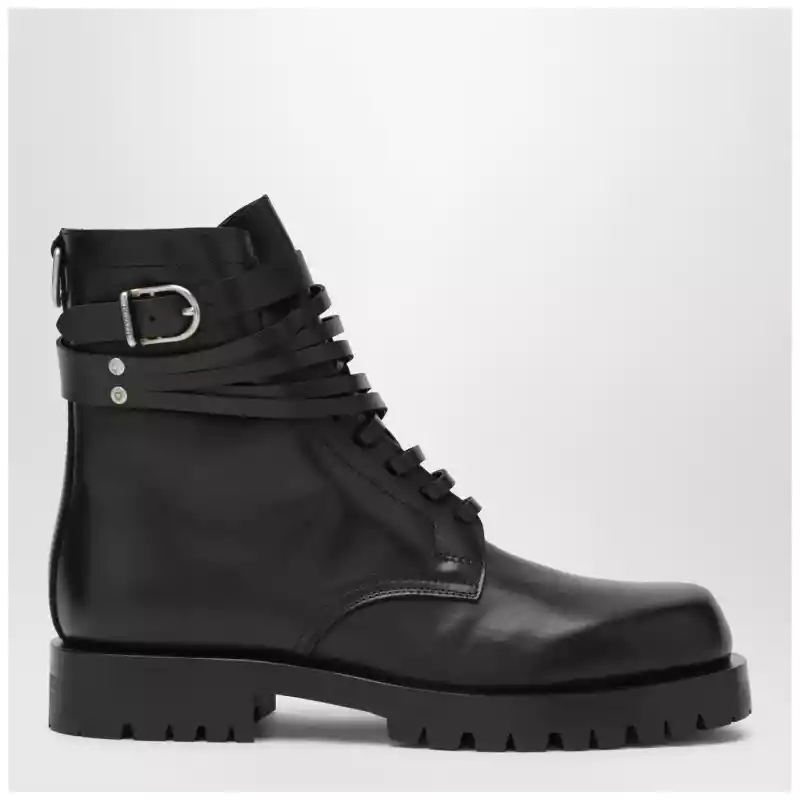 Durazzi Milano Black combat boots