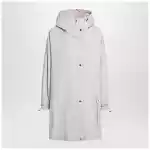 Max Mara Studio Light beige cotton blend parka