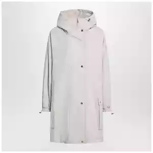 Max Mara Studio Light beige cotton blend parka