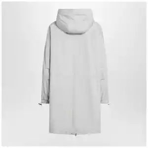 Max Mara Studio Light beige cotton blend parka