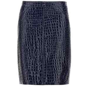 Tom Ford Croc Print Skirt