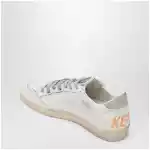 Golden Goose Ball Star Sneakers in white/blue/ice