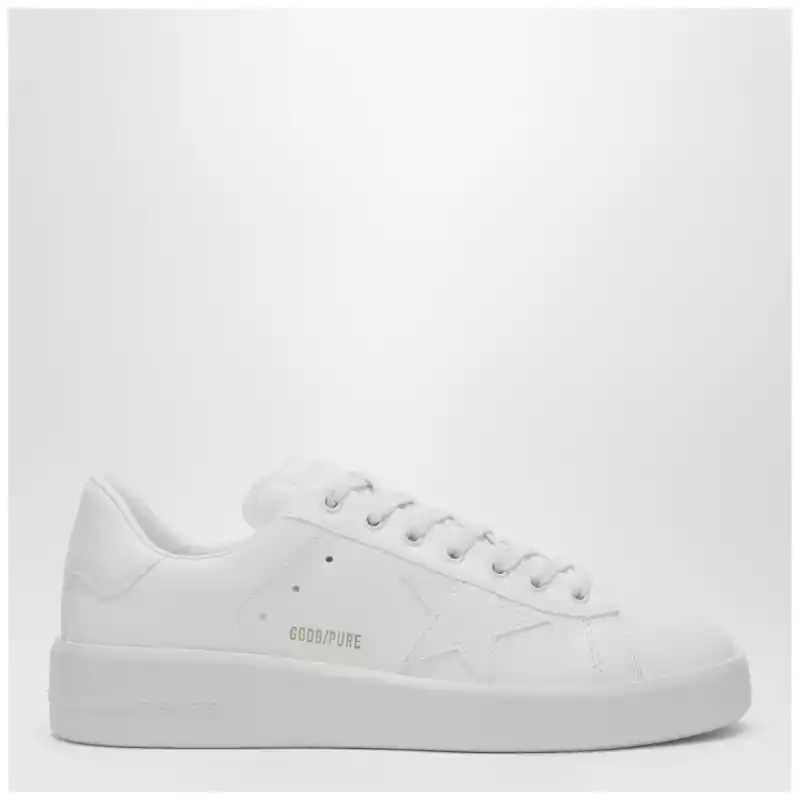 Golden Goose Purestar bio-based Sneakers with white star and heel tab